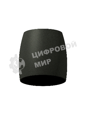 Корпус светильника C1142 SBK черный песок D100*80*H100mm MR16 GU5.3