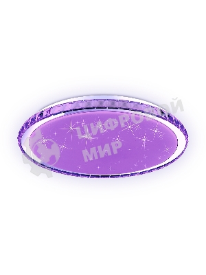 Светодиодный светильник FF501 CH хром 60W 3000-6400K D400*70 (ПДУ ИК)