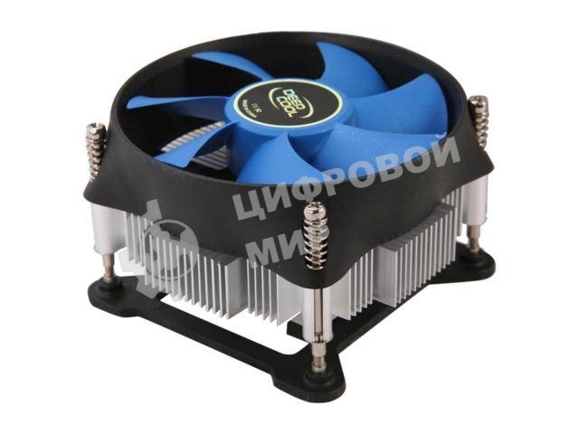 Кулер для процессора DEEPCOOL THETA 15 PWM черный/синий, 100 мм, алюминий, 2800 об/мин, 36 дБ, 4 pin, 95 Вт, 46 мм