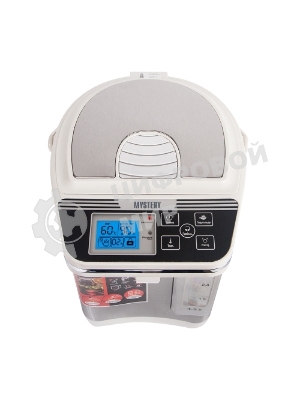 Термопот Mystery MTP-2442 4.5л. 700Вт серебристый/белый