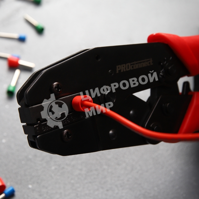 Кримпер PROconnect HT-336 S для обжима штыревых наконечников 6.0-10.0-16.0 мм²