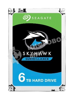 Жесткий диск Seagate 6TB 5400rpm SATA 6GB/S 256MB ST6000VX001 Seagate SkyHawk