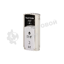 Картридж струйный Sakura B3P22A (№727 Matte Black) для HP, черный матовый, 130 мл.