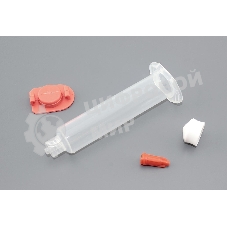 Промышленный шприц 10 мл с красной крышкой