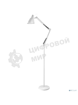 Светильник напольный, торшер, Camelion KD-332 C01 белый (230V, 40W, E27)