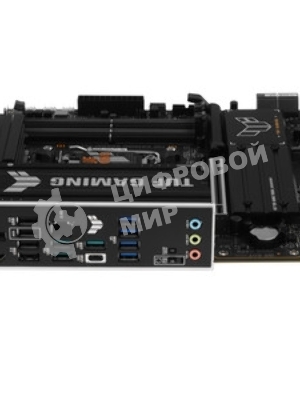 Материнская плата ASUS TUF GAMING B850M-PLUS II, AM5, AMD B850, 4xDDR5, 4xSATA, 3xM.2, 1xPCIe 5.0 x16, 1xPCIe 4.0 x1, 1xHDMI, 1xDP, 1x2.5Gb LAN, 1xUSB-C 20Gbps, 3xUSB-A 10Gbps, 4xUSB-A 5Gbps, 4xUSB-A 2.0, 3x3.5 мм, 7.1, mATX