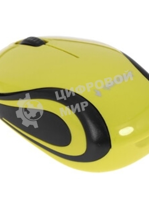 Мышь беспроводная Gembird MUSW-615 желтый, 1200 dpi, радиоканал, USB, кнопки - 3