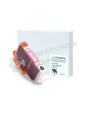Картридж струйный NVPrint C-PFI300 M для Canon imagePROGRAF PRO-300