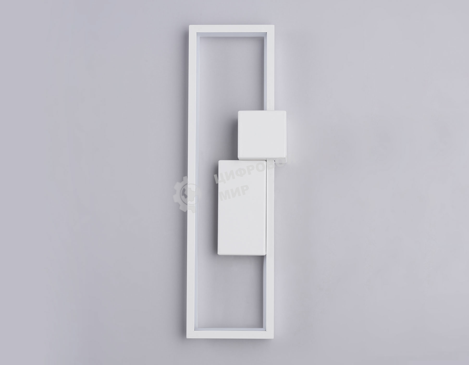 Светильник Ambrella light FL5222 SWH белый песок LED 3000K/4200K/6400K 24W 400*140*100