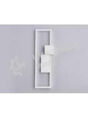 Светильник Ambrella light FL5222 SWH белый песок LED 3000K/4200K/6400K 24W 400*140*100