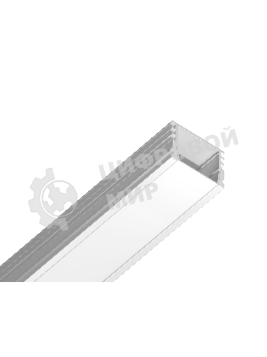 Алюминиевый профиль Ambrella light GP1750WH белый 2000*15.7*12