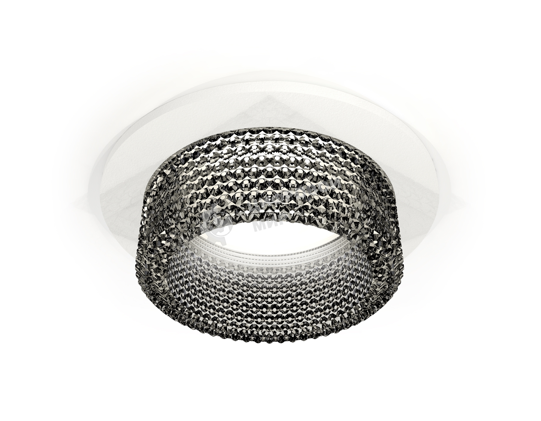 Комплект встраиваемого светильника Ambrella light XC6512041 SWH/BK белый песок/тонированный MR16 GU5.3 (C6512, N6151)