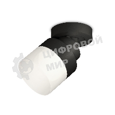 Светильник Ambrella Light XM8102021 SBK/FR черный песок/белый матовый GX53 (A2229, A2106, C8102, N8402)