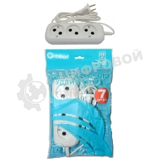 Удлинитель ОБИХОД РС-3 без з/м 3x7 м (ШВВП) (50) 150-507