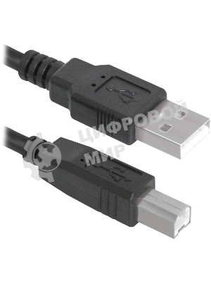 Кабель USB Defender USB04-10 USB2.0 AM-BM, 3.0м