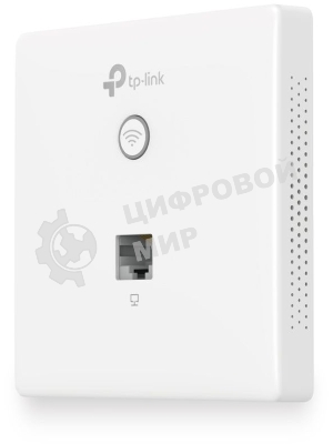 Точка доступа TP-Link Omada AC1200 wireless MU-MIMO Gigabit wall-plate Access Point, 1 Gigabit downlink port, 1 gigabit uplink port, 802.3af/at PoE in, wall plate mounting, support standalone mode and controlled by Omada SDN controller (Software/hardware/Cloud)