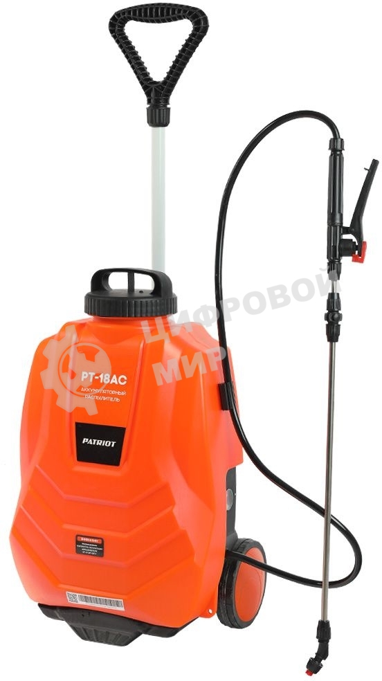 Опрыскиватель Patriot PT-18AC аккум. ранц. 16л оранжевый/черный (755302532)