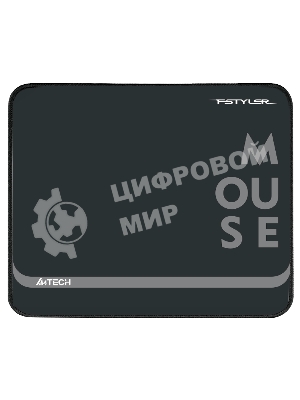 Коврик для мыши A4Tech FStyler FP20 серый/черный 250x200x2мм