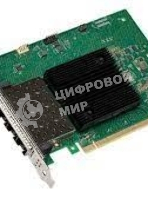 Сетевая карта Intel E810-XXVDA4, 4xSFP28 ports, 25GbE, PCI-E x16 gen3/gen4, iWARP/RoCEv2, IEEE 1588 PTP, ADQ, iSCSI, NFS, VMDq. PCI-SIG* SR-IOV Capable