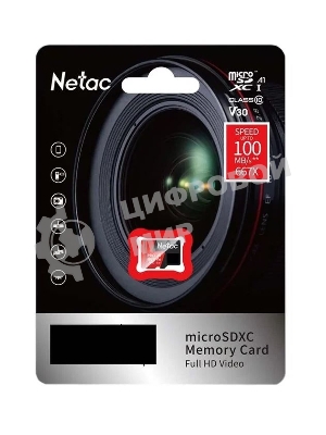 Флеш карта MicroSD card Netac P500 Extreme Pro 32Gb, retail version w/o SD adapter
