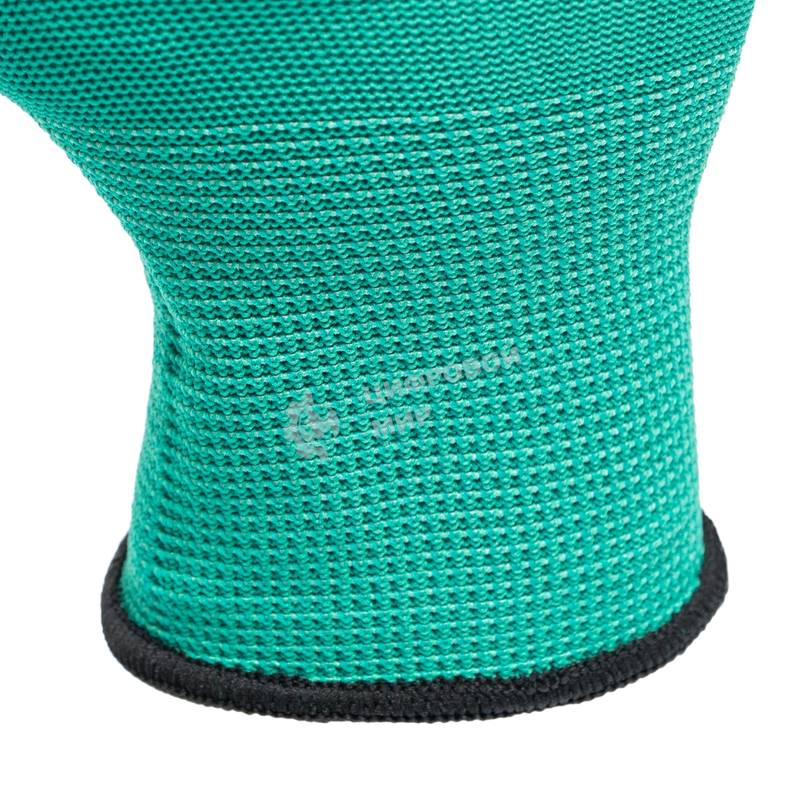 Перчатки полиэфирные Palisad с черным нитрильным покрытием, размер 9, 13 класс вязки