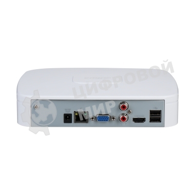 Видеорегистратор Dahua DHI-NVR2104-I2 4-канальный IP-видеорегистратор 4K и H.265+, ИИ