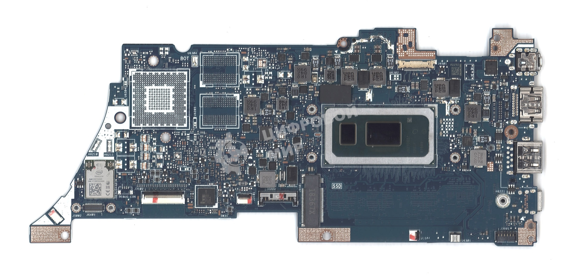 Материнская плата для Asus UX333FA 8G/I7-8565U 90NB0JV0-R00021