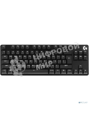 Клавиатура проводная Logitech Gaming Keyboard G413 TKL SE Mechanical - RUS - USB - TACTILE SWITCH черный