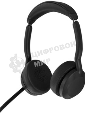 Гарнитура Jabra Evolve2 55 чёрный, беспроводная, Bluetooth, до 16 ч