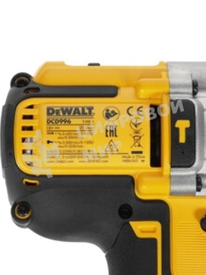 Дрель-шуруповерт DeWalt DCD996NT, 18 В, 0 Ач, 95 Нм, бесщеточный, ударный