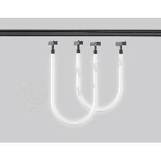 Светильник трековый светодиодный GV1707 WH белый IP20 8W 4200K 48V D21*500