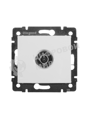 Телевизионная проходная розетка Legrand Valena 774431, белая, 14дБ