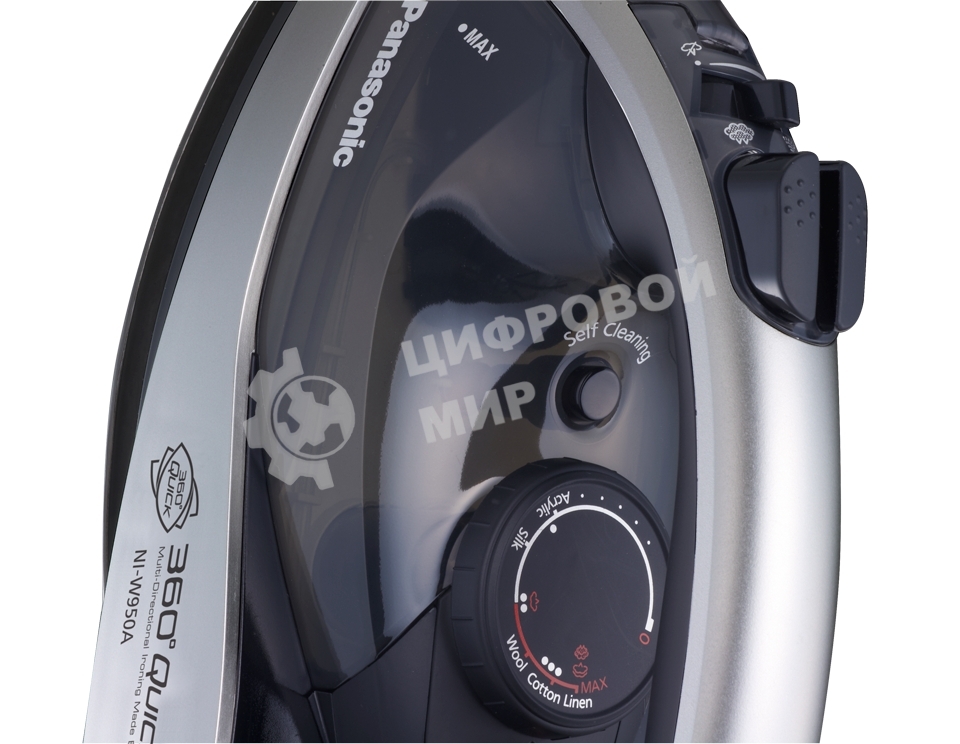 Утюг Panasonic NI-W950ALTW 2400 Вт черный