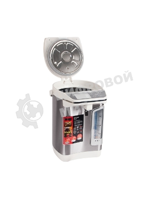 Термопот Mystery MTP-2442 4.5л. 700Вт серебристый/белый