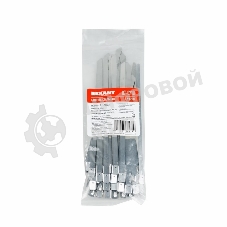 Хомут-стяжка стальная Rexant 200x7,9 мм, упаковка 50 шт.