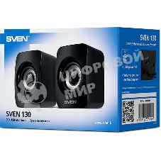 Акустическая система SVEN 130, черный (6 Вт, питание USB)