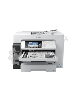 МФУ струйное EPSON M15180 (C11CJ41408), A3+, ч/б, печ. до 25 стр/мин., скан. до 26 стр/мин., 4800 x 1200 dpi (печать) 1200x1200dpi, USB, RJ-45, Wi-Fi, Air Print