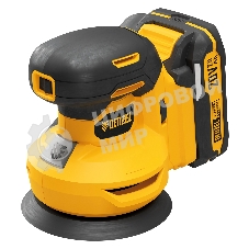 Машина шлифовальная Denzel эксцентриковая аккумуляторная CROSH-20-125, Li-Ion, 20 В