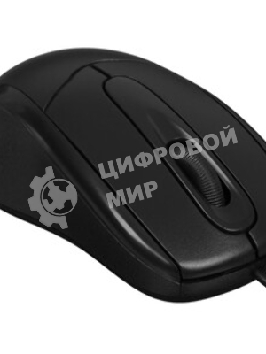 Мышь проводная Defender Standard MB-580 черный, 1000 dpi, USB, кнопки - 3