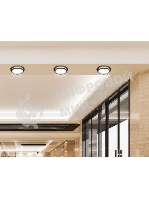 Светильник Ambrella light TN5215 BK черный GX53 max 15W D105*40