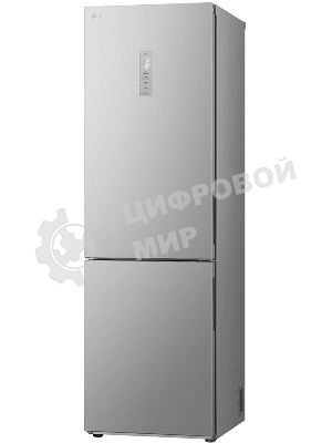 Холодильник LG GC-B459ANMW серебристый двухкамерный 234/110л морозилка снизу, No Frost