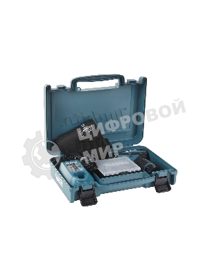 Дрель-шуруповерт Makita DF330DWE, 10,8 В, 1,3 Ач, 24 Нм, щеточный