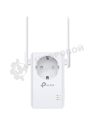 Сетевой адаптер TP-Link SOHO TL-WA860RE 300Mbps Wireless N Wall Plugged Range Extender with AC Passthrough, QCA(Atheros), 2T2R, 2.4GHz, 802.11b/g/n, 1 10/100Mbps LAN port, Range Extender button, Range Extender mode, suppo поставляется без кабеля RJ-45