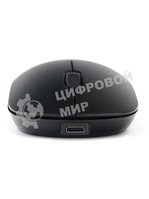 Мышь беспроводная Gembird MUSW-435 черный, 1600 dpi, радиоканал, USB, кнопки - 3