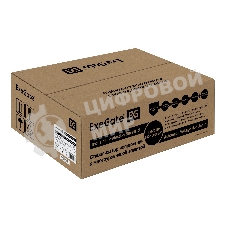 Стабилизатор напряжения ExeGate Master Turbo AVS-10000 (10000ВА, 100-265В, цветной дисплей, 220В±8%, КПД 98%, 5 уровней защиты, задержка, усиленный метал.корпус, клем.колодка+евророзетка, RTL)