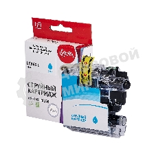 Картридж струйный Sakura LC565C для Brother, голубой, 14,4 мл., 1200 к.