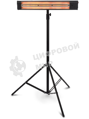 Обогреватель инфракрасный Starwind SHIRC-1010, черный, кварцевый, 1000 Вт, 18 м2