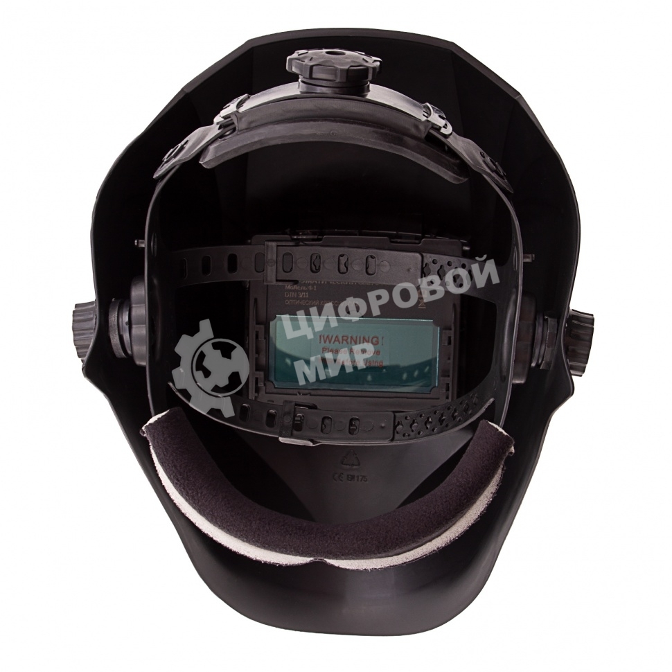 Щиток Сибртех защитный лицевой маска сварщика с автозатемнением Ф1, коробка