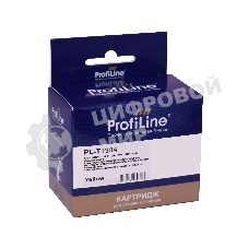 Картридж струйный ProfiLine PL-T1304 для принтеров Epson Stylus SX525WD/SX535WD/SX620/Office B42WD/BX525/BX535/BX625FWD/BX635FWD/BX925/BX935/WorkForce 525/630/3010/3520DWF/3530/3540/7015/7515/7525 с чернилами Yellow 10,1 мл