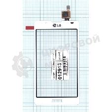 Сенсорное стекло (тачскрин) для LG Optimus L7 II P710, белое